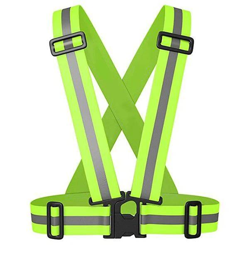 [V040] Pioneer Lime HI Viz Brace With Elastic