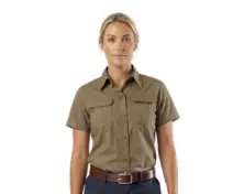 Vulcan Ladies Bush Shirt Short Sleeve